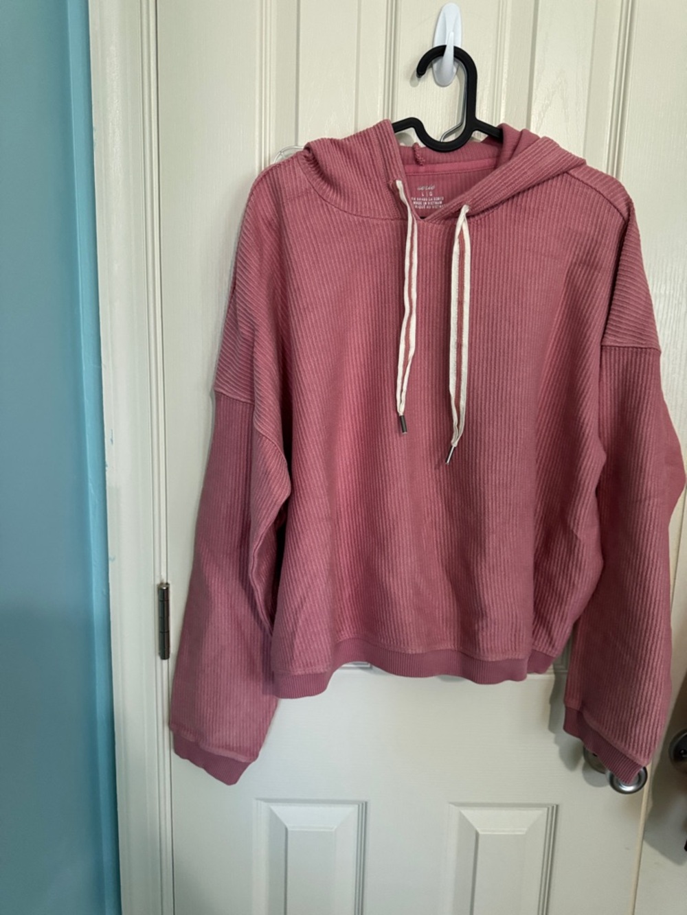 aerie Hooded Sweatshirt- Pink